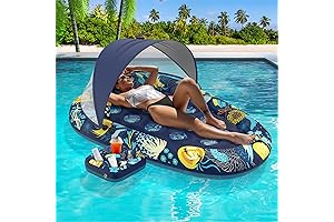 3-in-1 Pool Floats Lounger