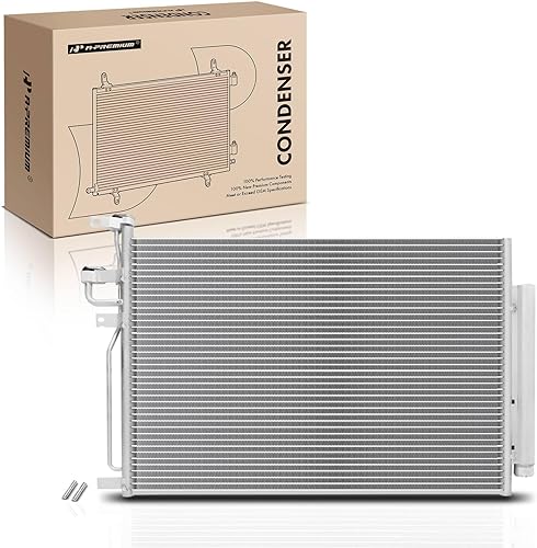 Miniatura 8 de A-Premium Condensador de aire acondicionado compatible con Chevrolet Captiva Sport 2012-2015 y Saturn Vue 2008-2010