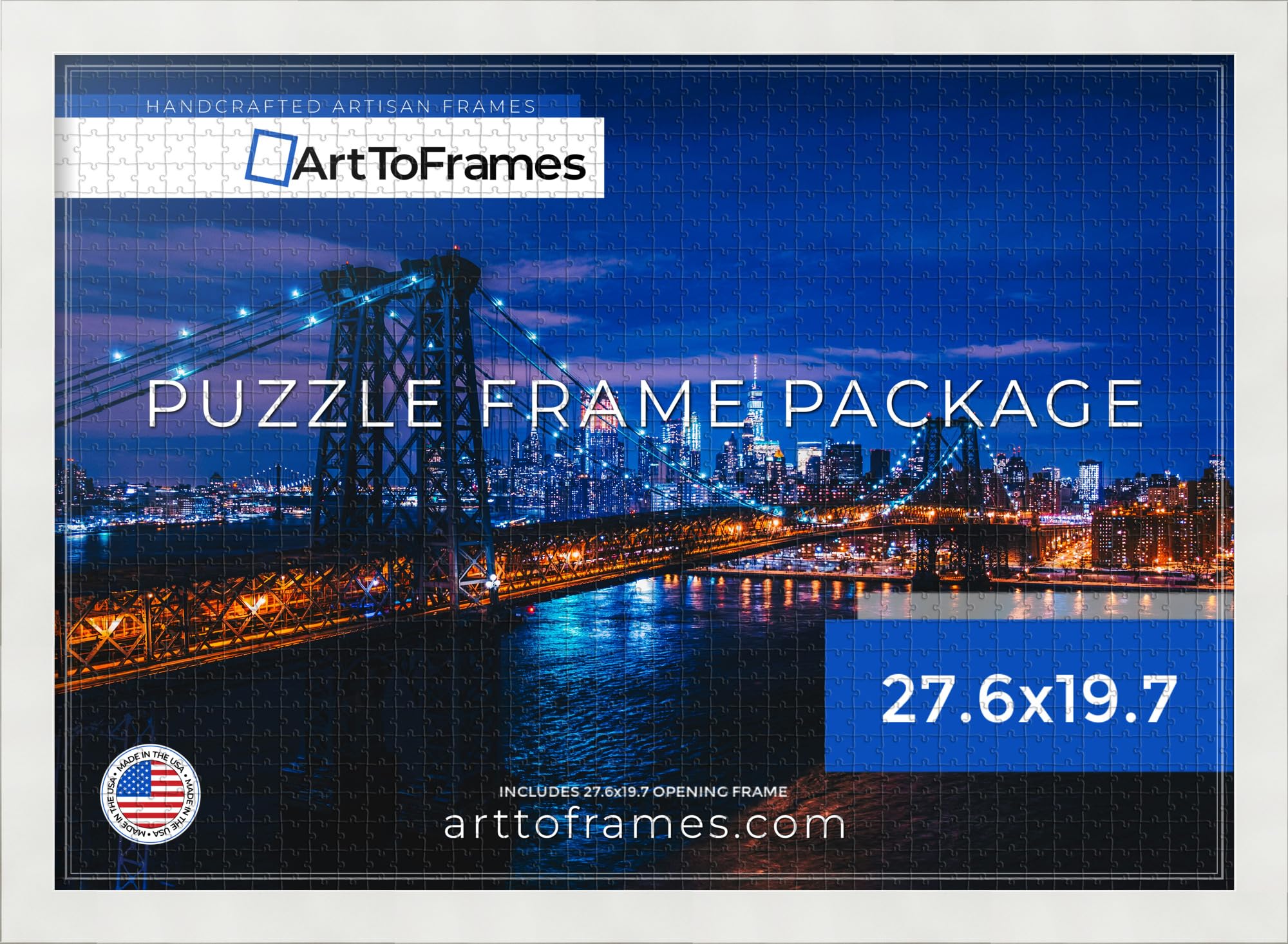 Amazon.com - ArtToFrames 27.6x19.7 INCH/70x50 CM White Frame for