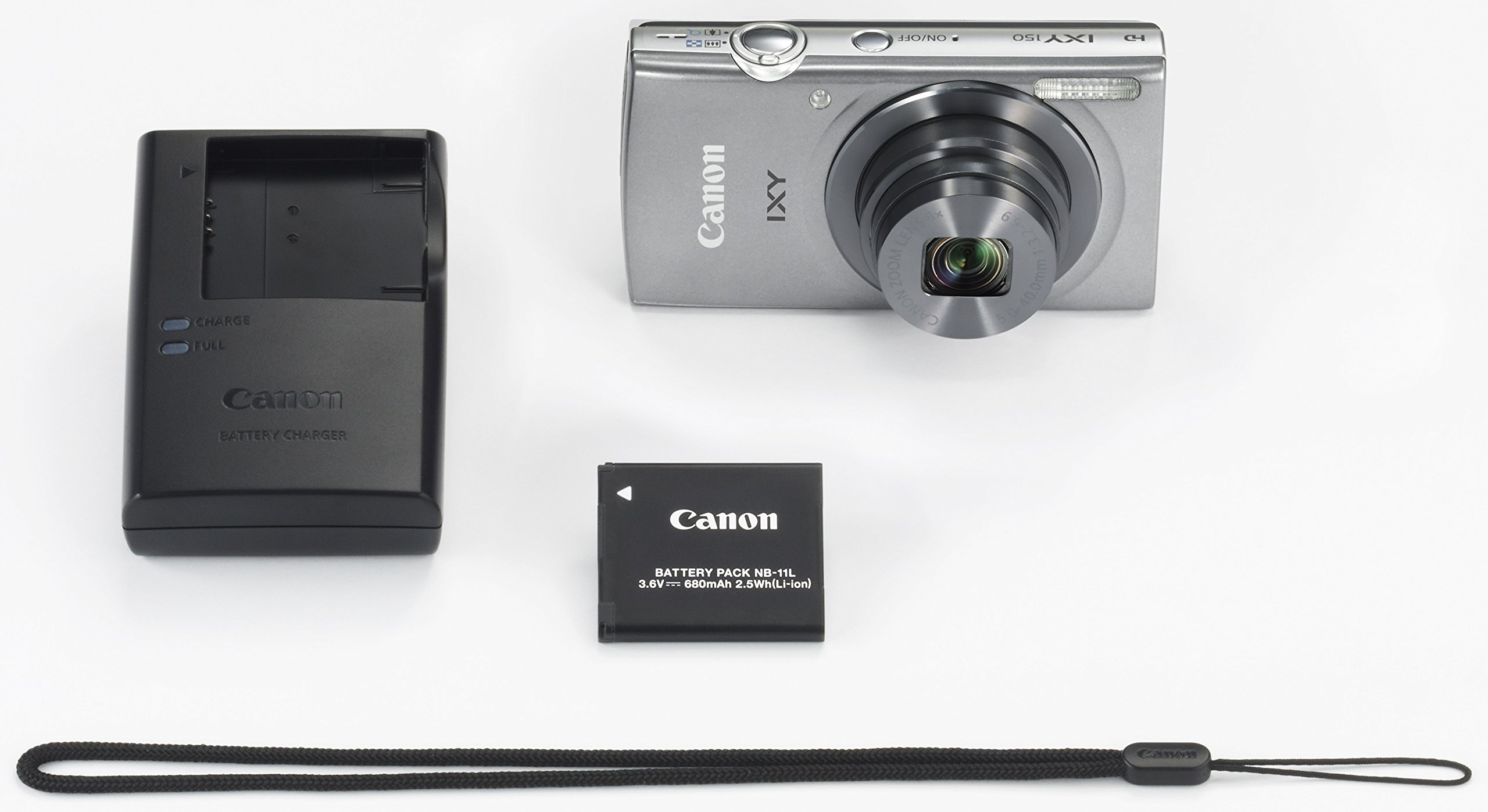 美品】【スマホ転送OK】キャノン Canon IXY 150 グレー 【公式通販】