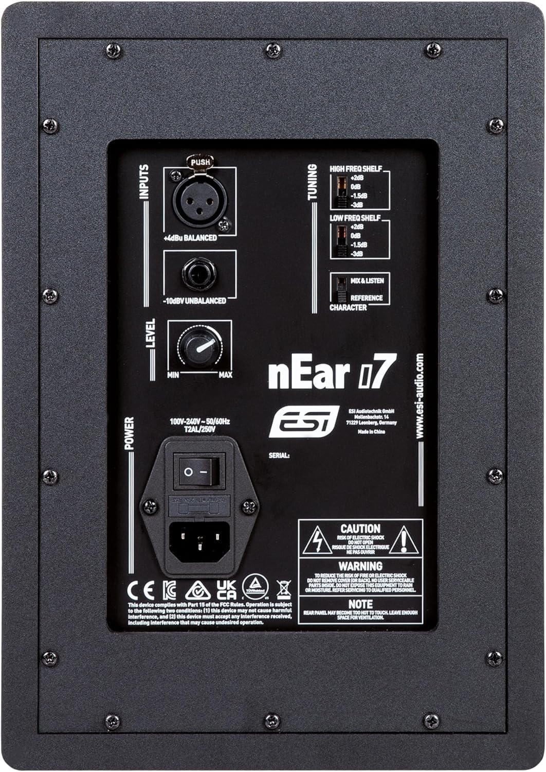 ESI nEar i7 - Monitor da studio da 6,5"