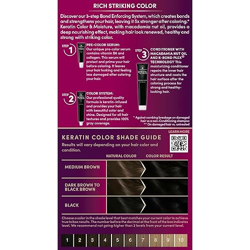 Vista 23 de Schwarzkopf con queratina color para el cabello