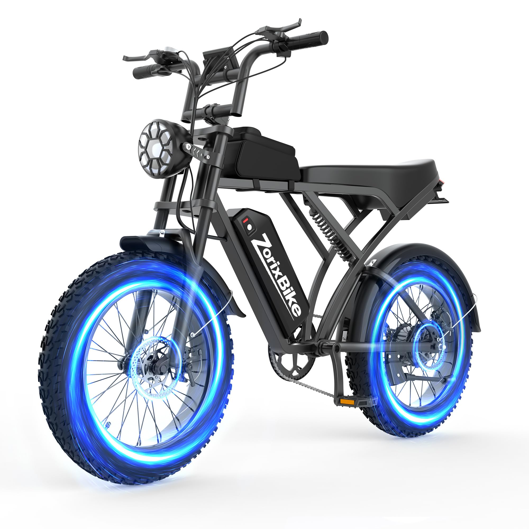 Amazon.com: ZorixBike Electric Bike for Adults, Shamano 7-Speed