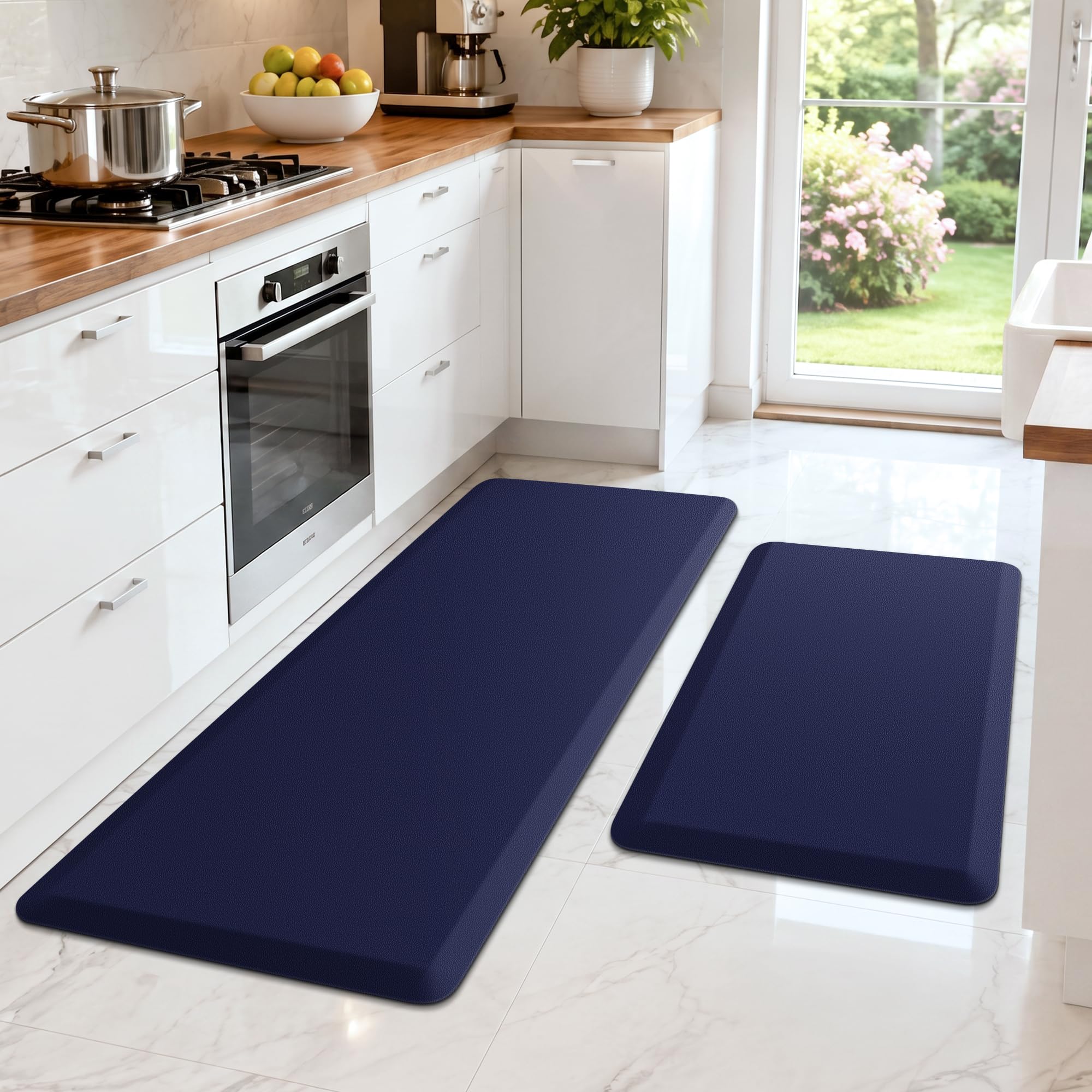 HappyTrends 2 PCS Kitchen Mat Cushioned Anti-Fatigue Floor Mat — Amazon image 25