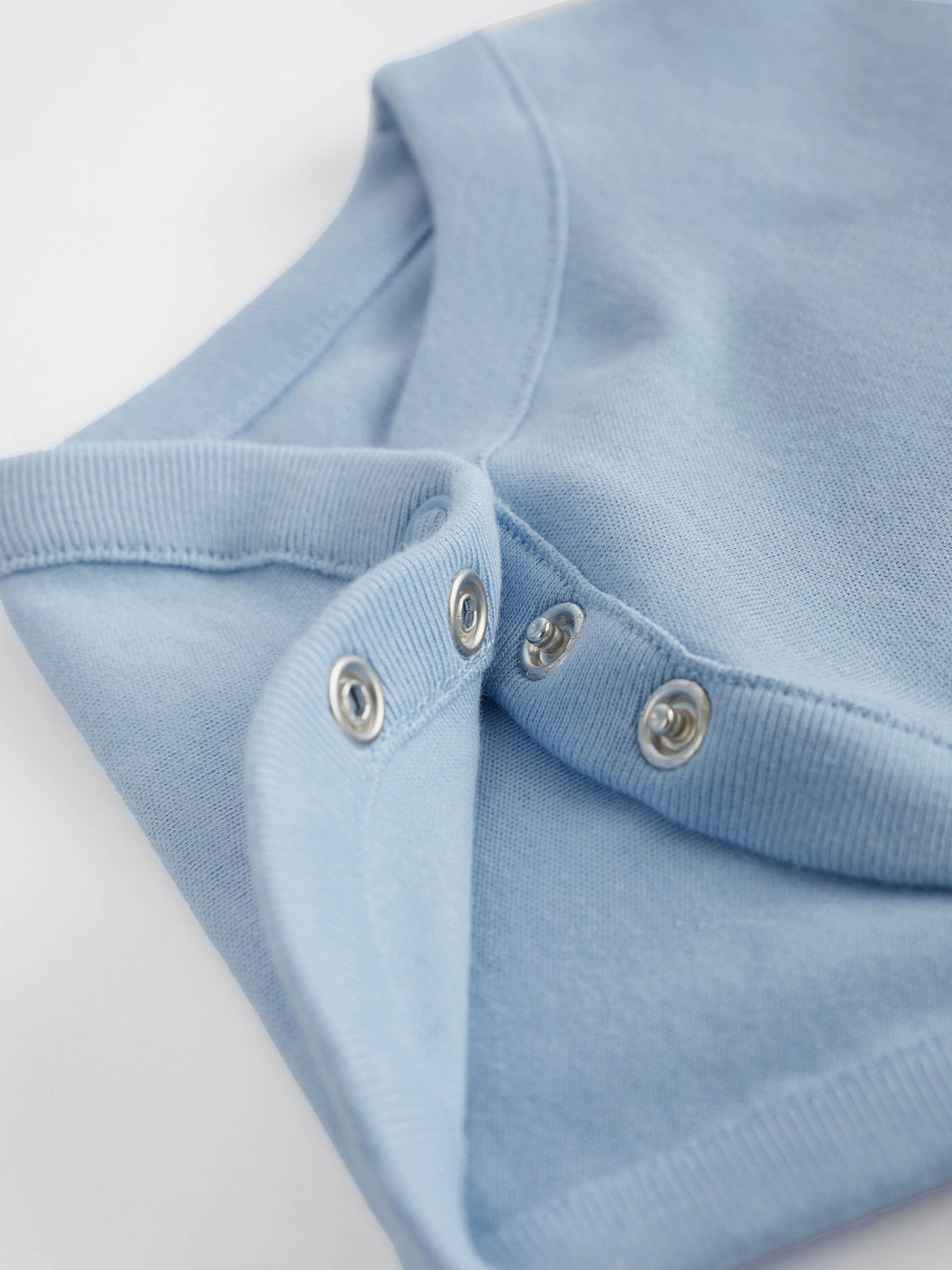 NEXT Babyboy Set di 10 Pagliaccetto in Tinta Unita Blu 12 Mois