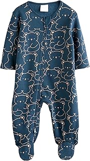 Baby Jungen Baby-Schlafanzug mit Fleecefutter