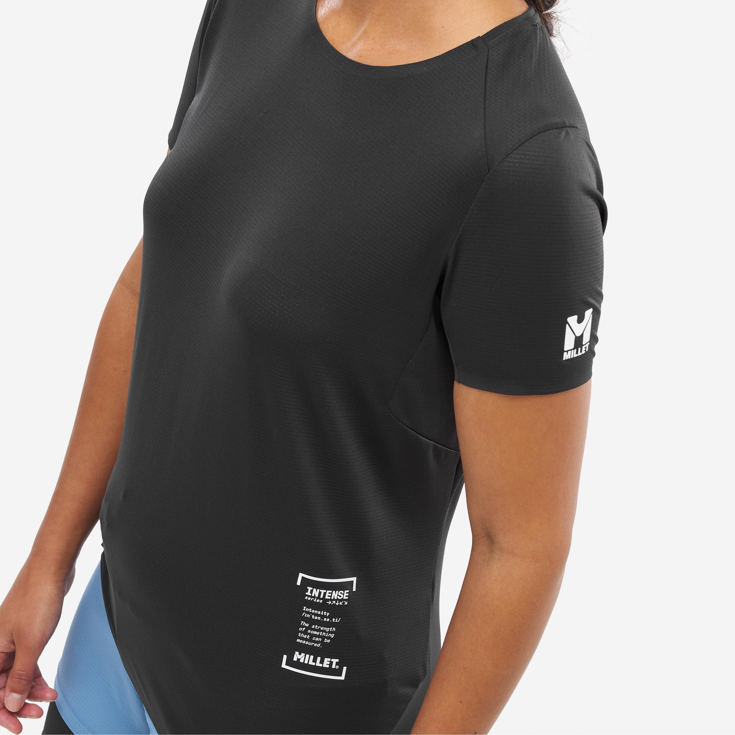 Maglietta tecnica Millet Intense Pro Light Donna Nero
