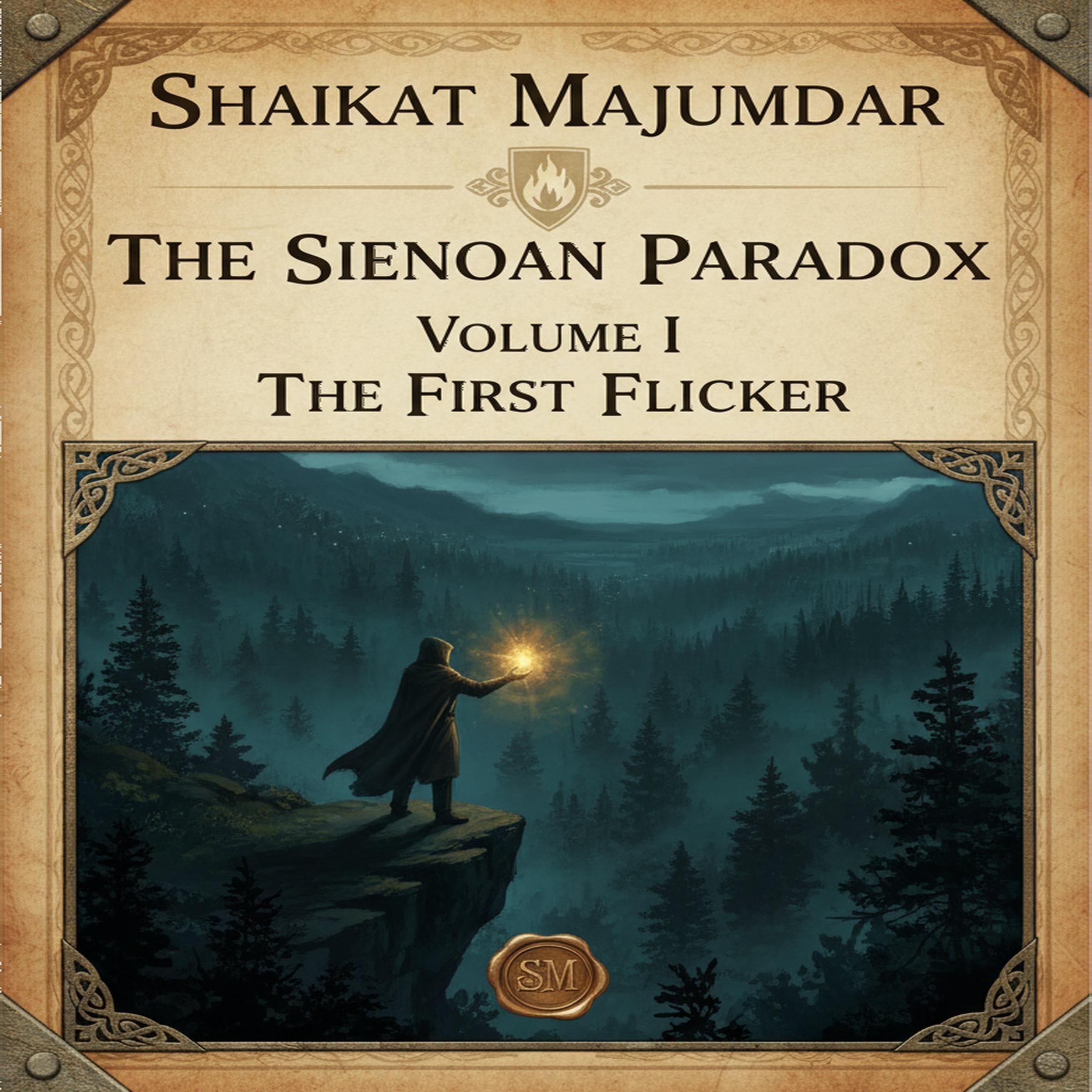 Cover art for The Sienoan Paradox, Volume I: The First Flicker