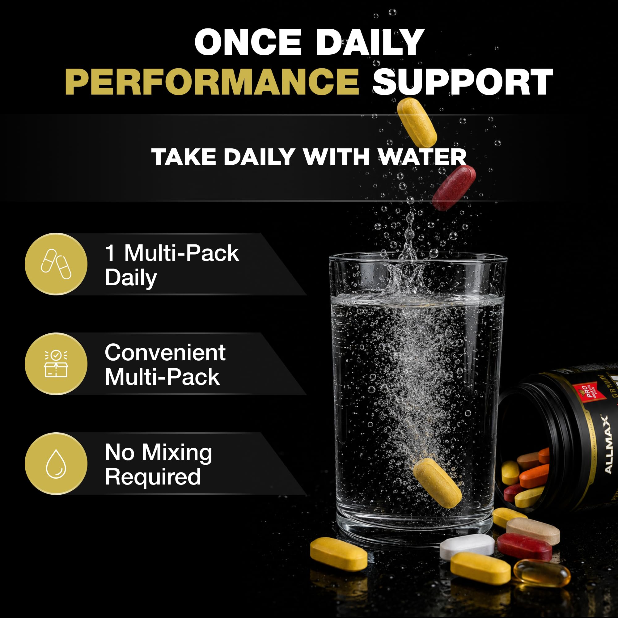 ALLMAX Vitastack Multivitamin Packs, 30 Count — Amazon image 4