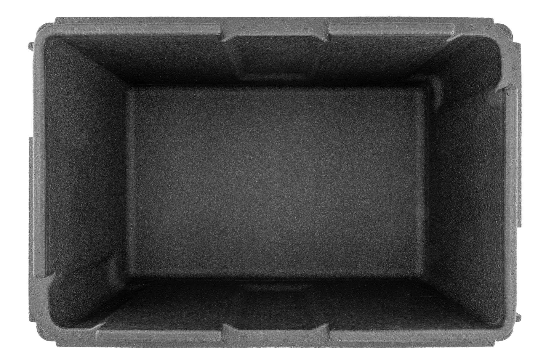 Trix 8300040459 Box Gastronorm 1/1, 53,5 x 33 x 26, Fv/40459, acier inoxydable, noir