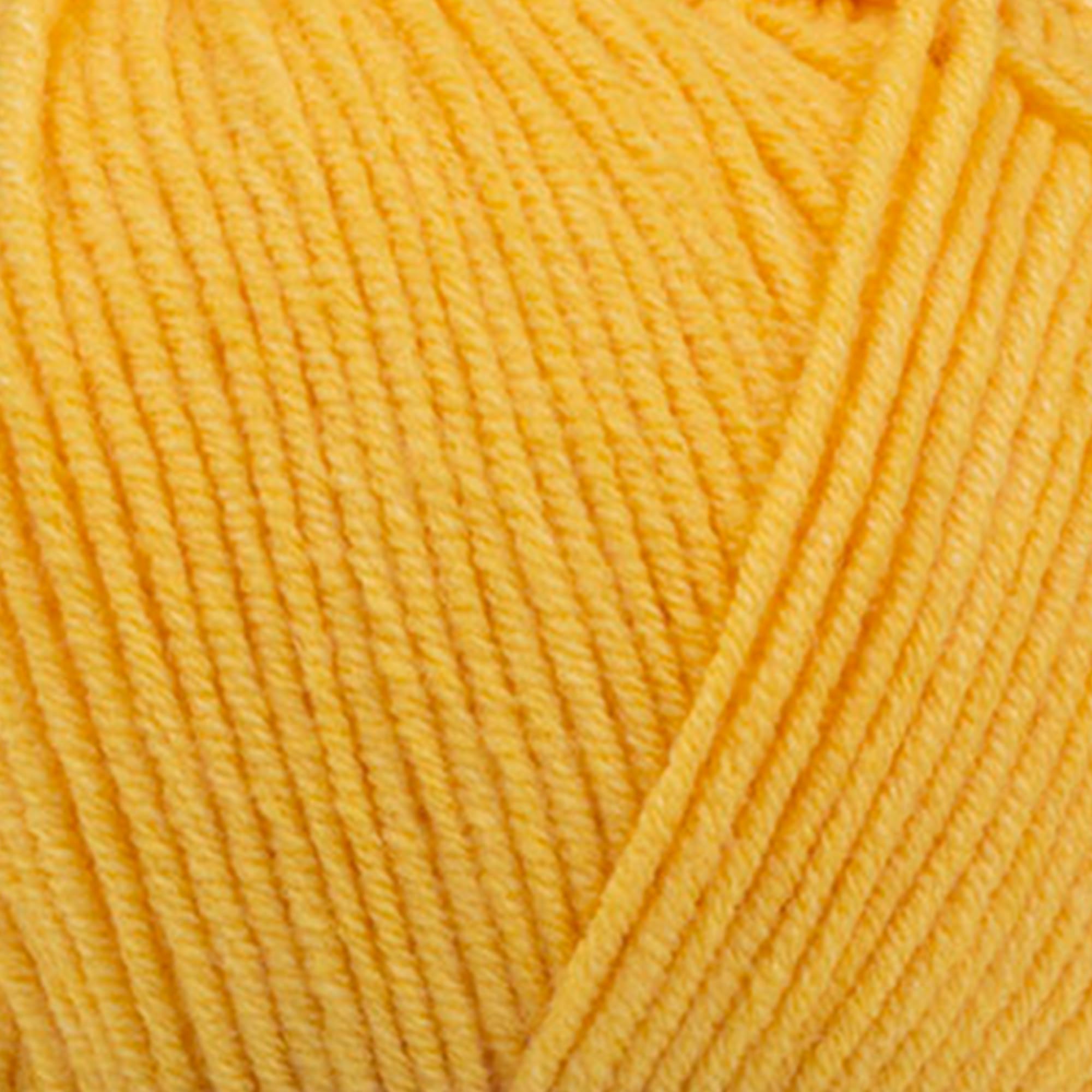 Soft Cotton Blend Crochet Yarn – Sport Weight Yarn for Crochet & Knitting – 100g / 361yds – 55% Cotton 45% Acrylic – Ideal for Amigurumi & Baby Projects (Orange - Mimosa, 2 Skeins) - 5