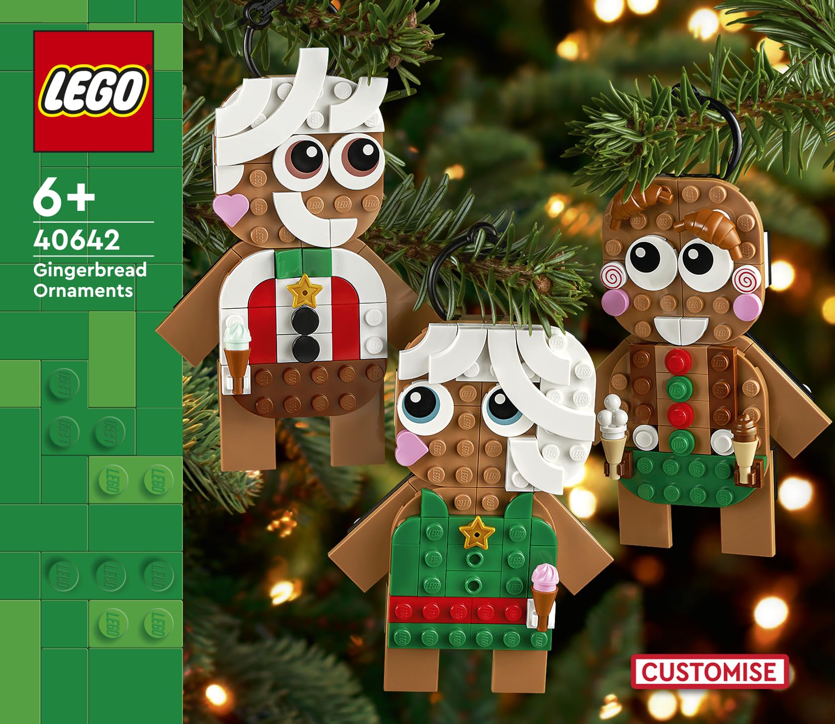 Amazon.com: LEGO 40642 Iconic Lebkuchenmännchen : Toys & Games