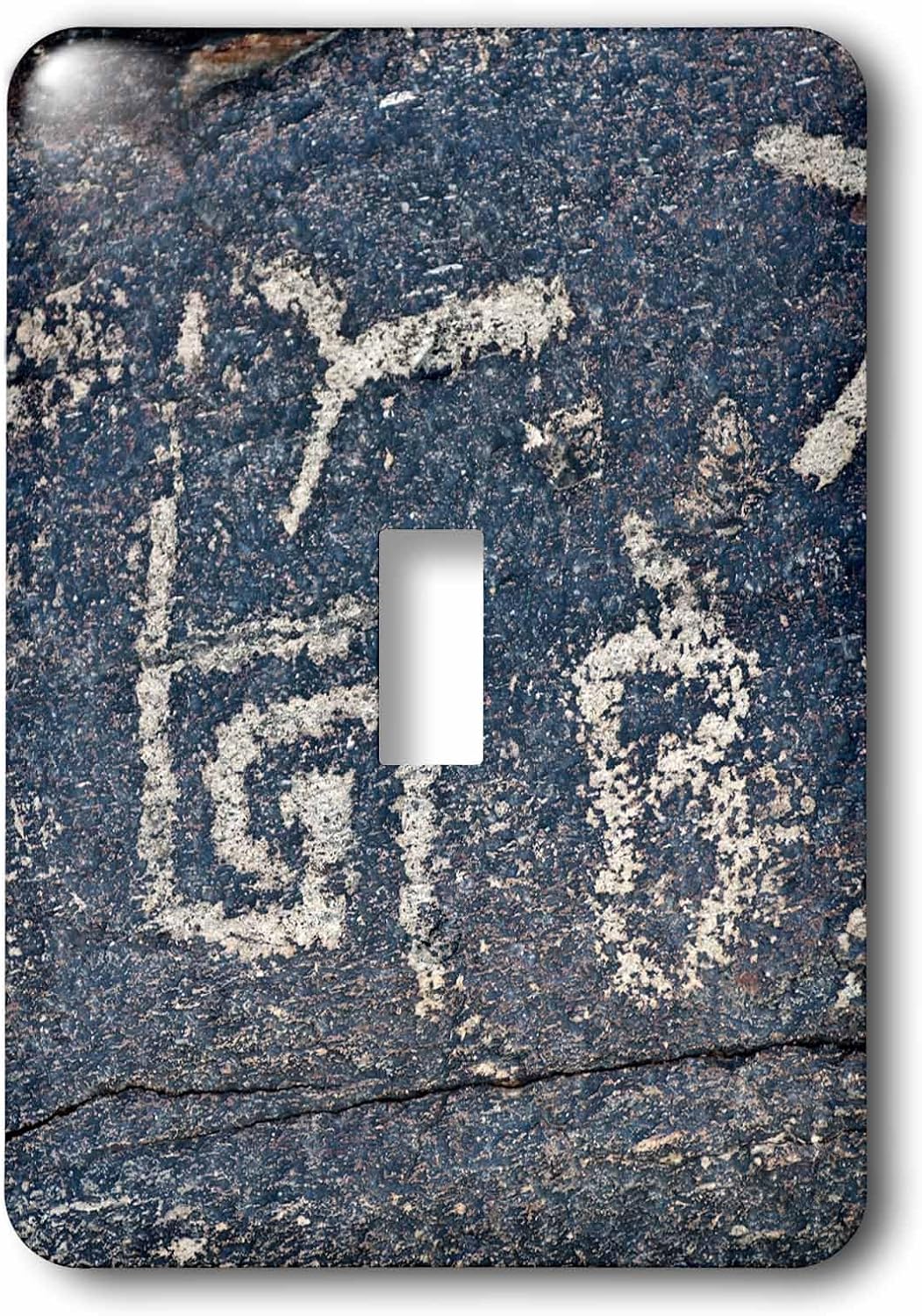 3dRose lsp_88031_1 Arizona, Petroglyphs At Taliesin West Us03 Mde0030 Michael Defreitas Light Switch Cover