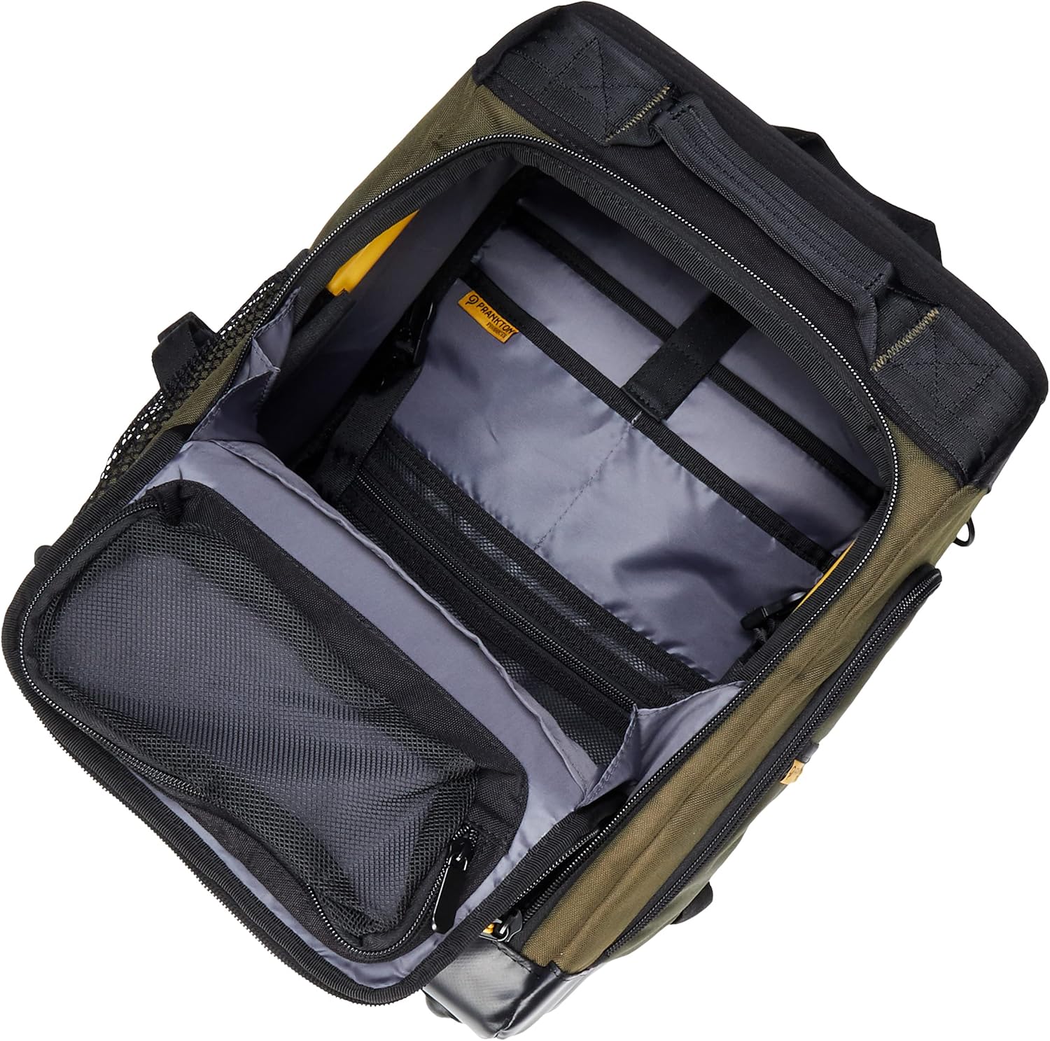 Amazon | [プランクトン] リュック STUMP オリーブ 高さ41cm,幅32cm