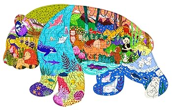Amazon.com: PINU Jigsaw Puzzles for Kids Ages 3-5, 6-8, 8-10
