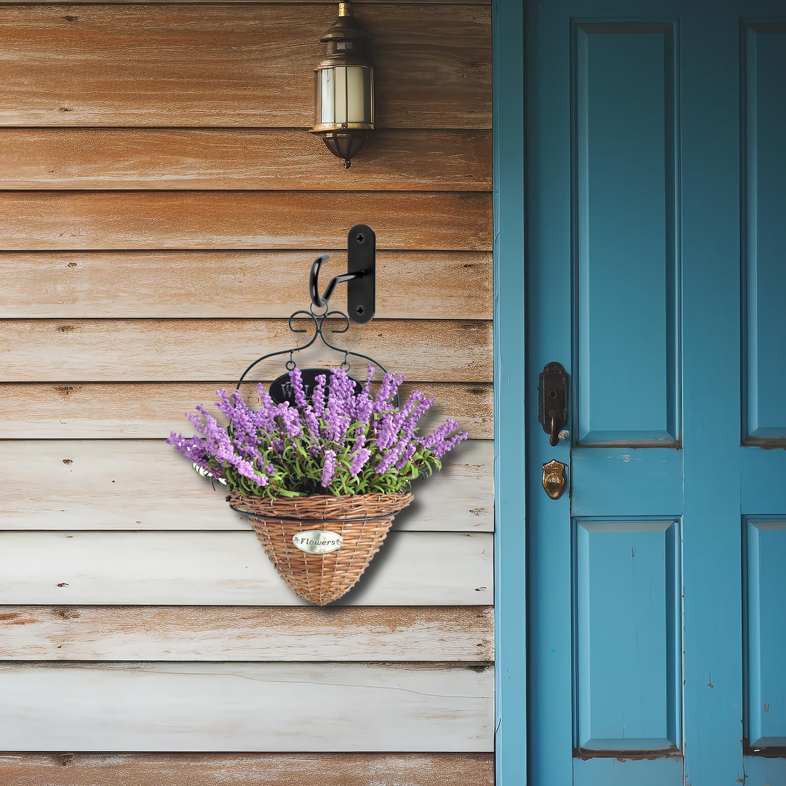 JVHLOV Lot De 4 Crochets Muraux Pour Plantes Suspendues – 10