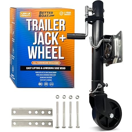 1200lbs Trailer Lift Jack: Upgrade Your Boat Trailer Experience