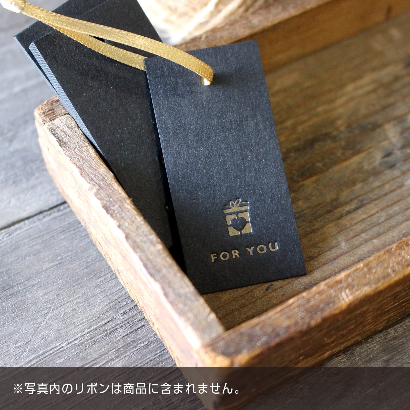 Amazon | BAY LETTERPRESS FOR YOU タグ 15枚 活版印刷 ラッピング