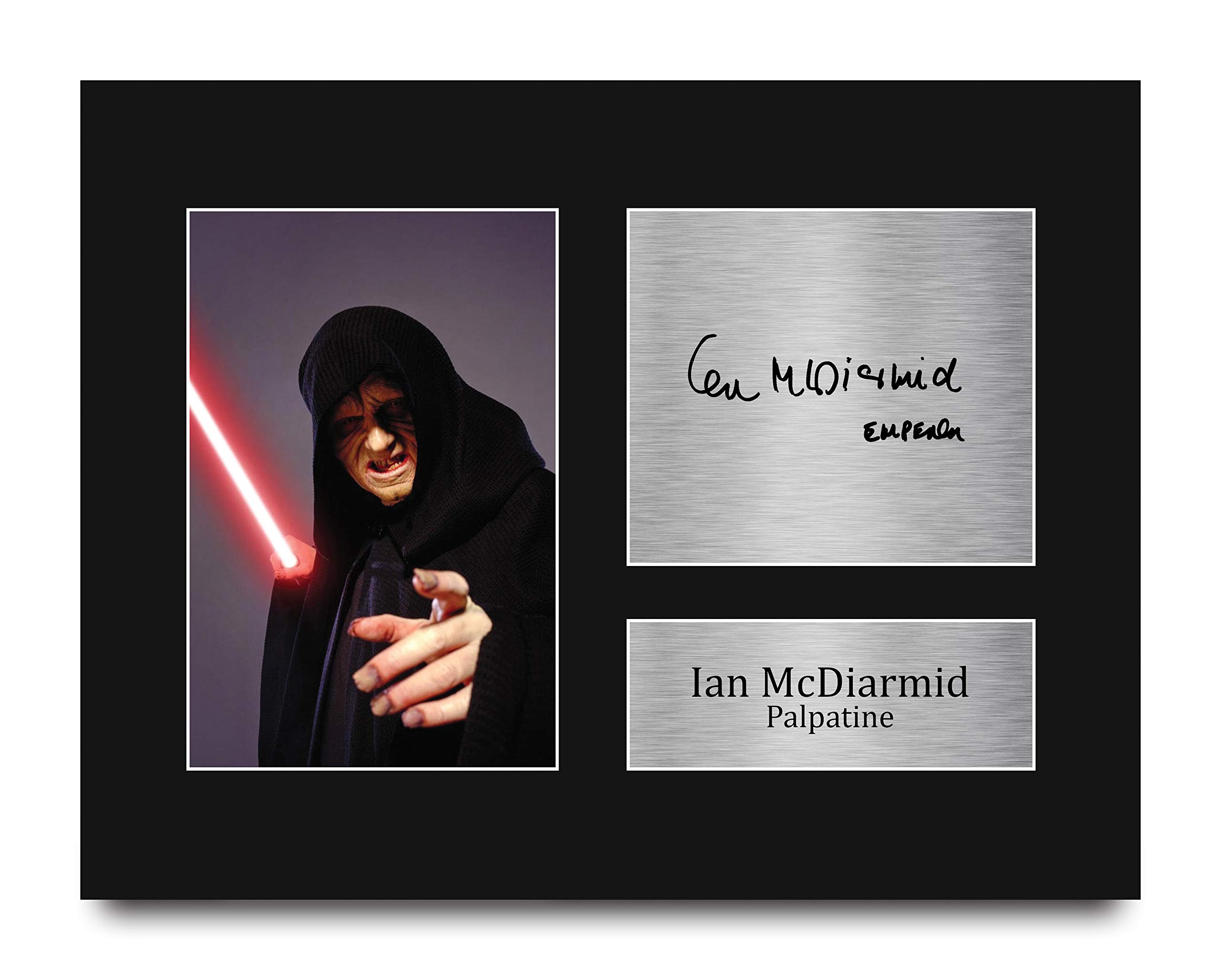 Amazon.com: HWC Trading Ian McDiarmid Gift USL Signed Unframed  
