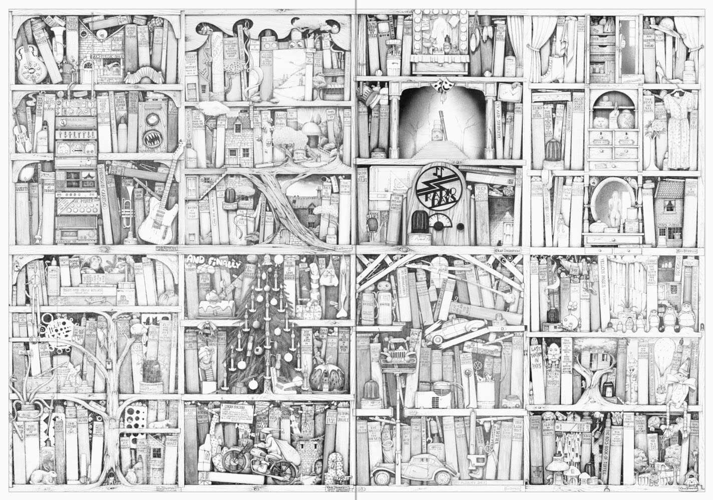 Colin Thompsons Fantastisches Malbuch