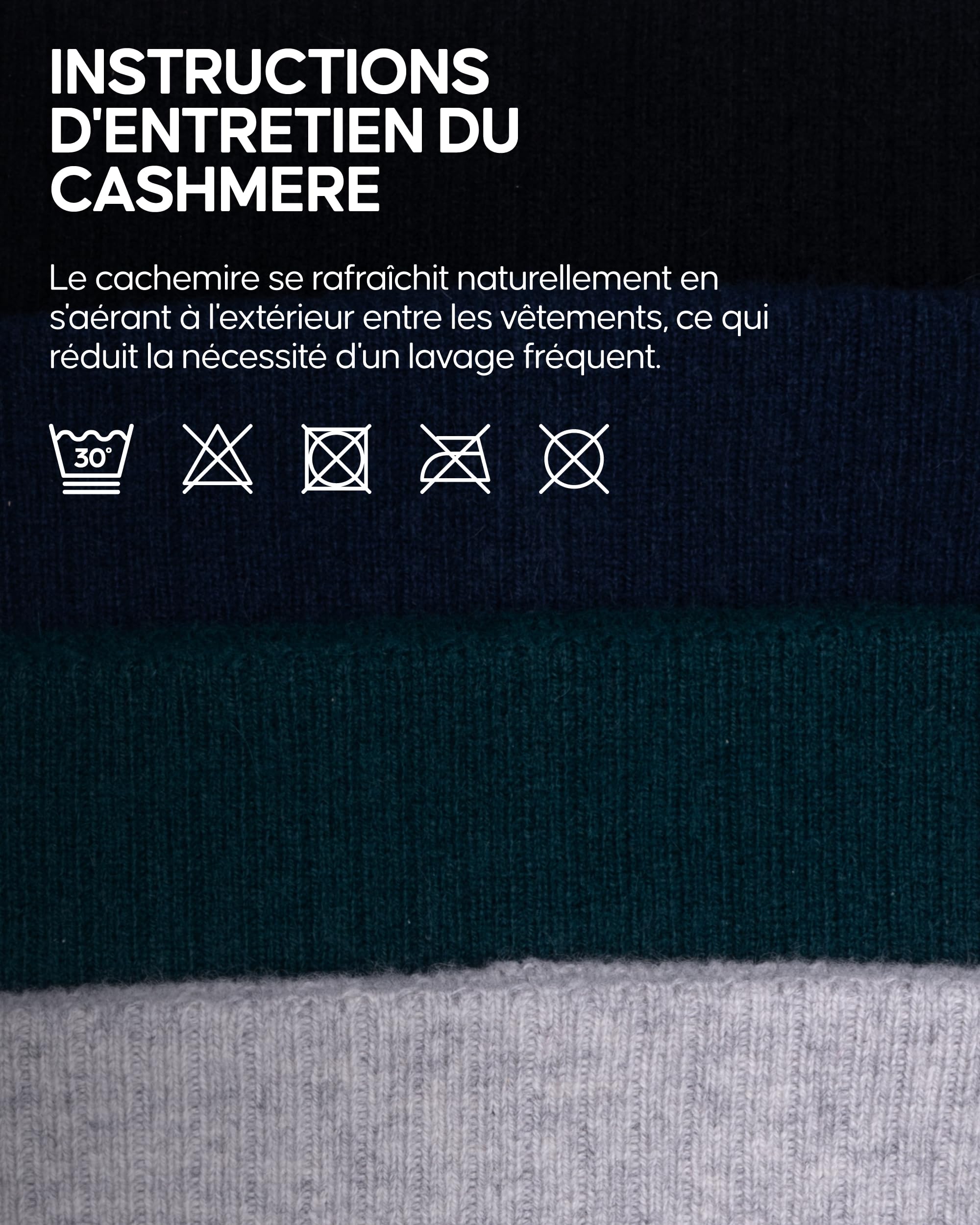 DANISH ENDURANCE Bonnet en 100% Cachemire, Chaud pour l'hiver | Bonnet en Cachemire, Doux, Chaud et Respirant, Taille Unique Extensible, pour l'Hiver et Usage Quotidien, Unisexe