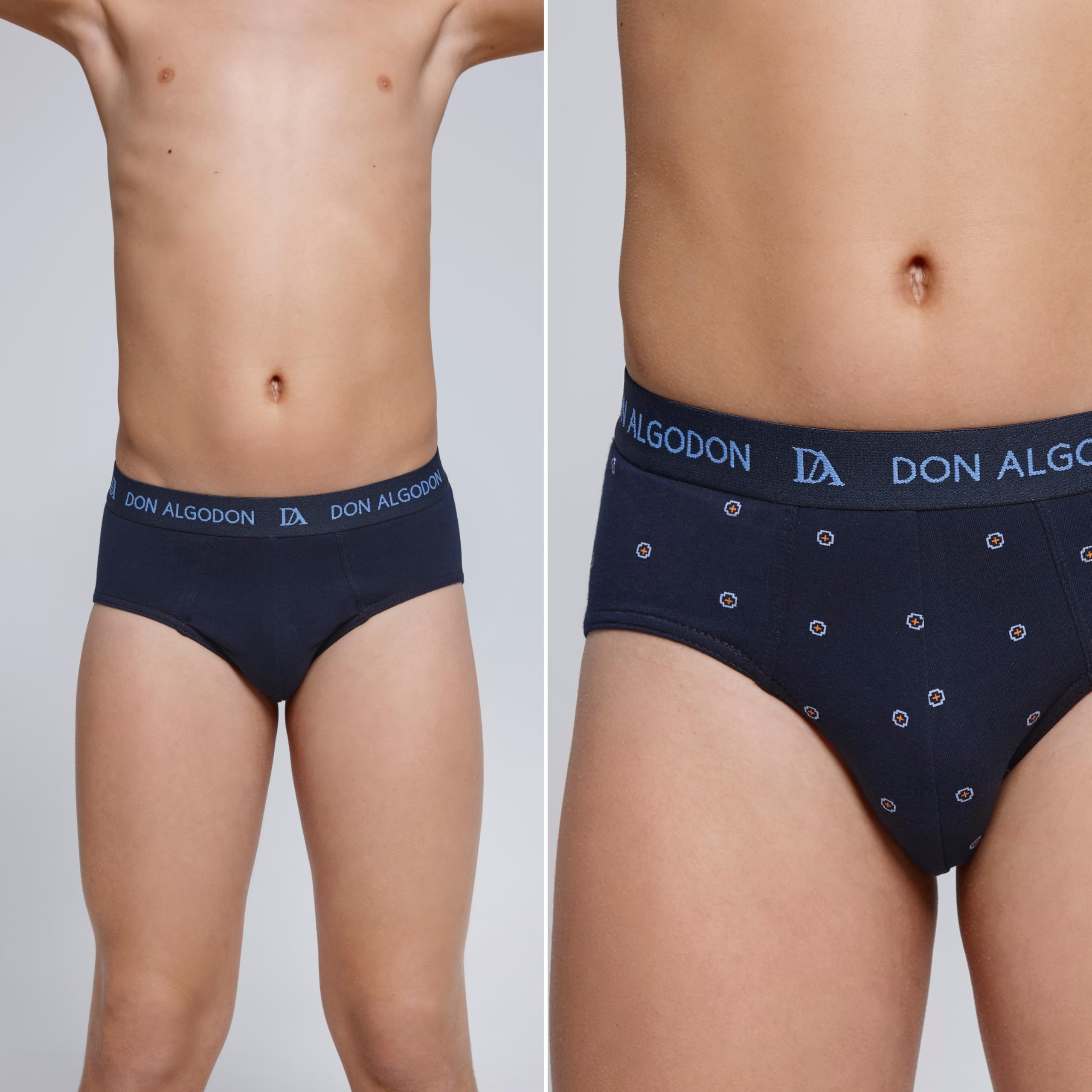 DON ALGODON | Pack 6 Slips niño Calidad y suavidad excepcionales