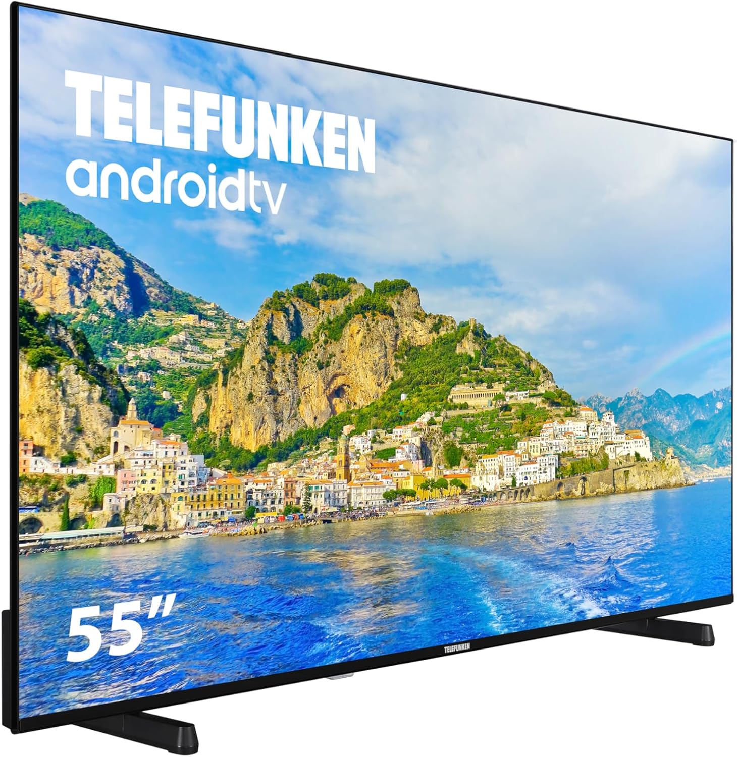 Telefunken 55DTUA724 - Android TV 55 Pulgadas 4K Ultra HD