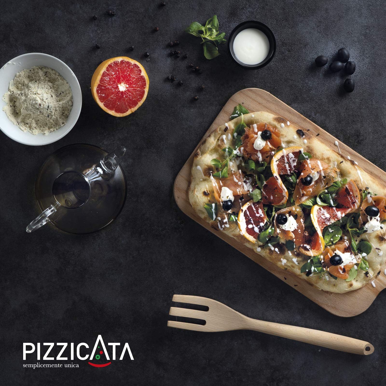 Pizza precotta - Pinsa Romana precotta - Base per pizza - Box da 24 pezzi -Basi Pizza Pizzicata - Impasto Artigianale