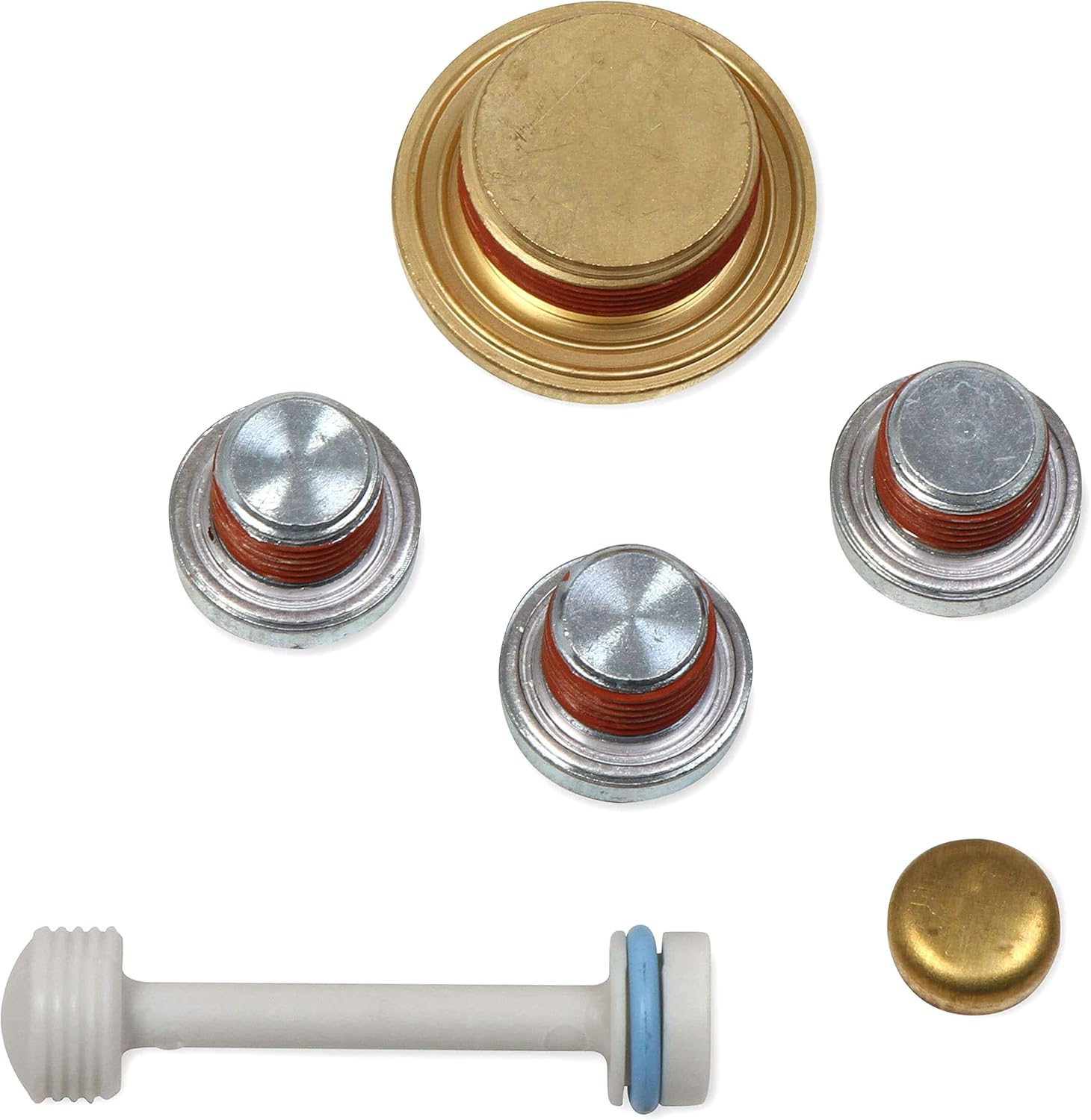 Mr Gasket 61210G Engine Block Hardware Kit 3 Steel Coolant