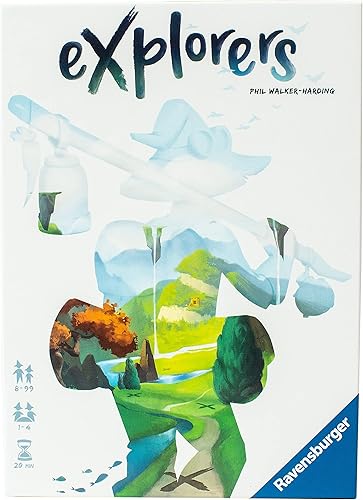 Miniatura 2 de Ravensburger Explorers: un juego de estrategia fácil de aprender Flip and Write para edades de 8 años en adelante