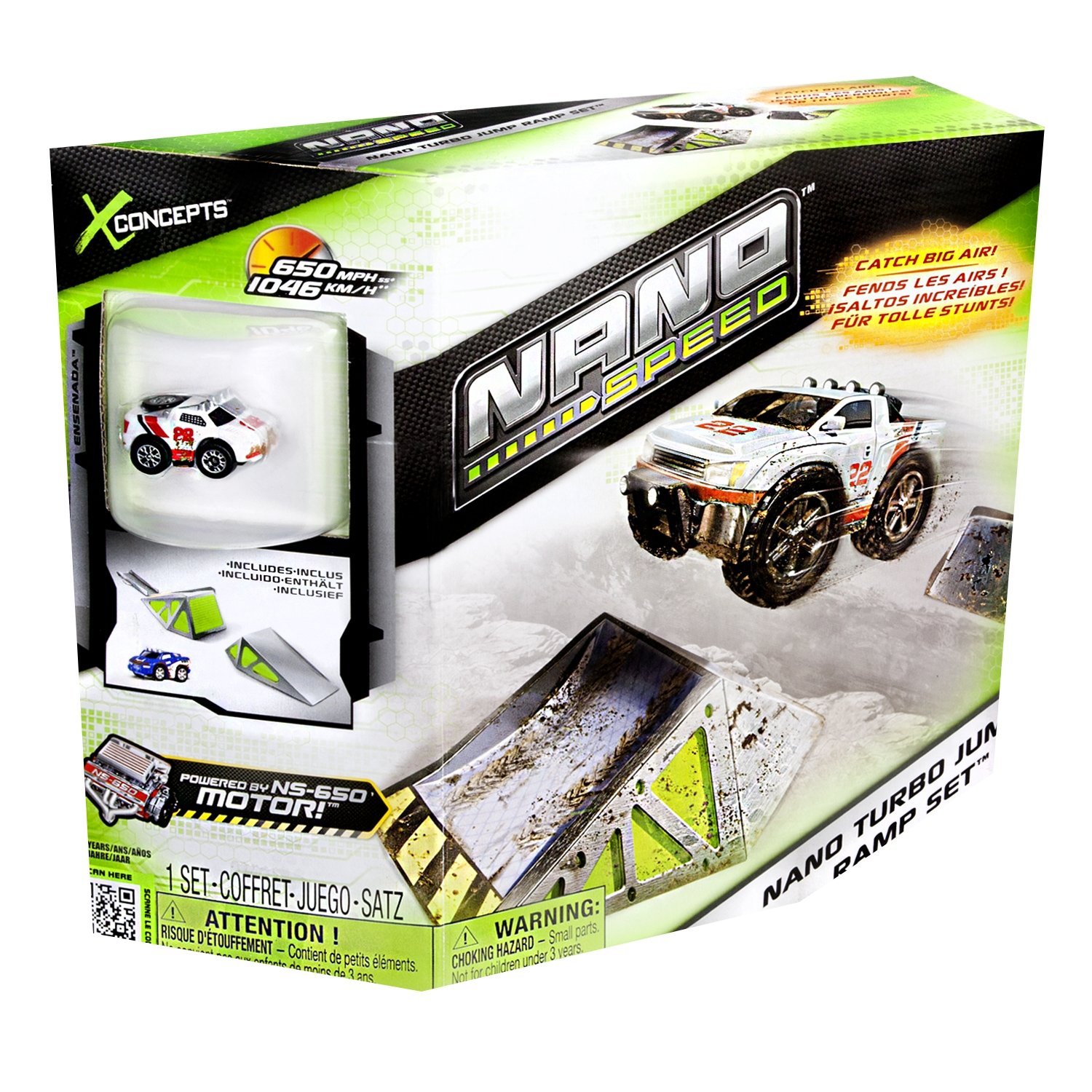 Nano Speed - 6019513 - Véhicule Miniature et Circuit - Coffret Triple Loop 1 Pk Nano Speed - 6019513 - Véhicule Miniature et Circuit - Coffret Triple Loop 1 Pk