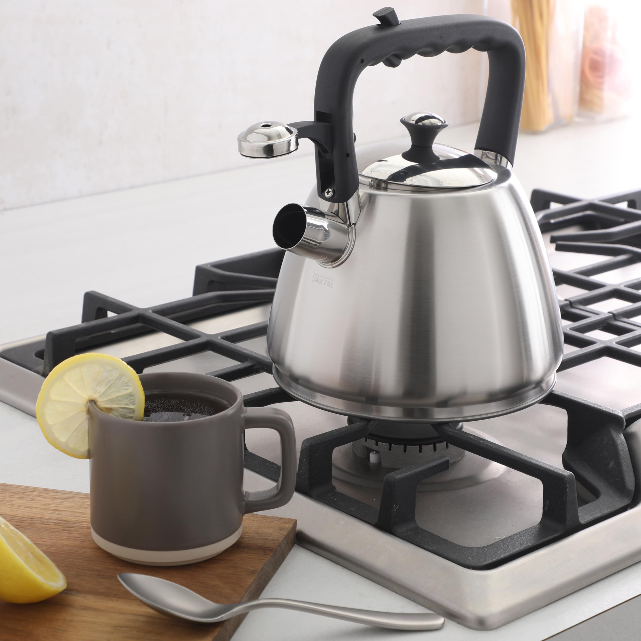 kettle姫様♡ありがとうございます♡ Amazon.com: Mr. Coffee Armidale 2.5QT Whistling Tea Kettle, Large