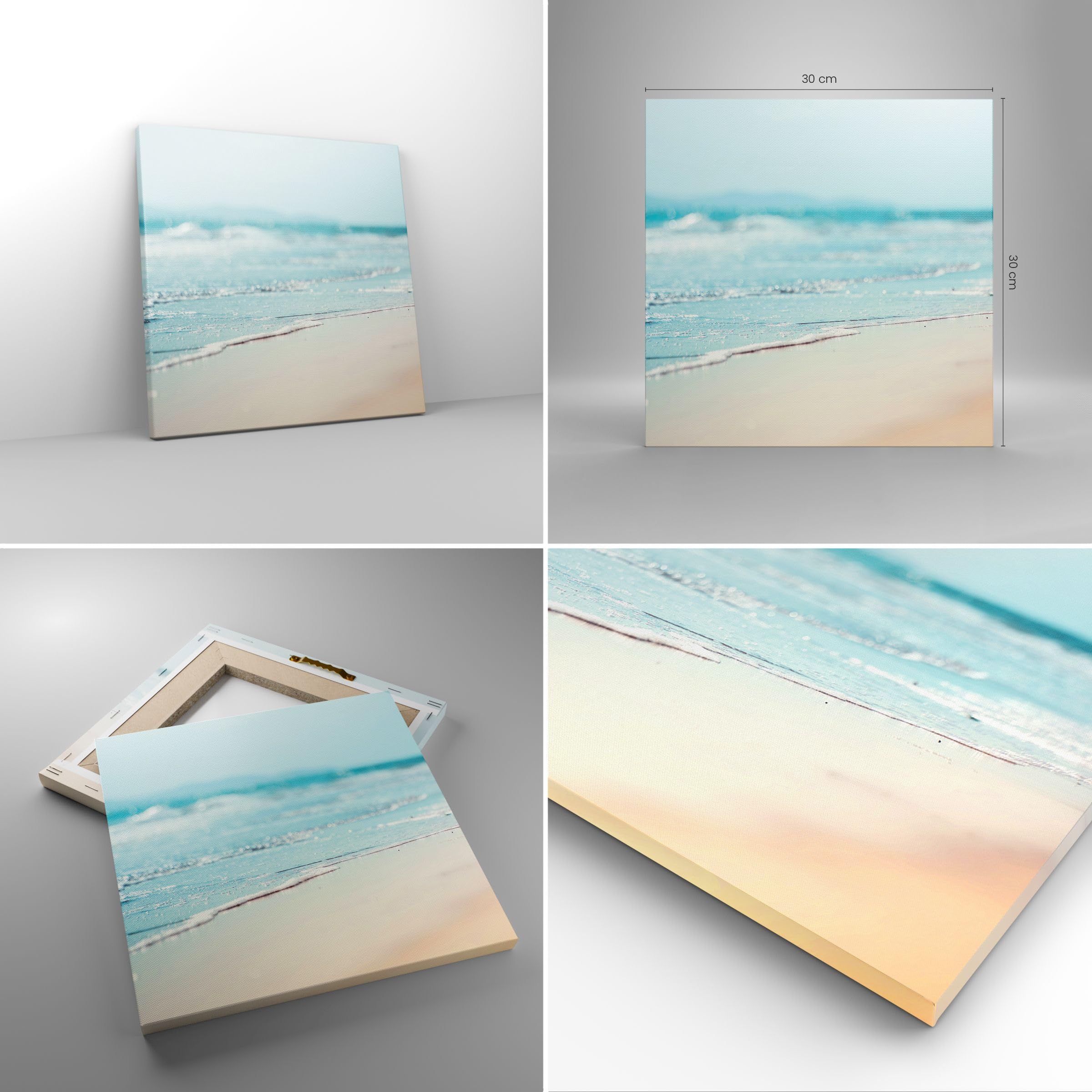 Canvas Painting - Print Wall Painting - Jungle Palm Tree Bridge