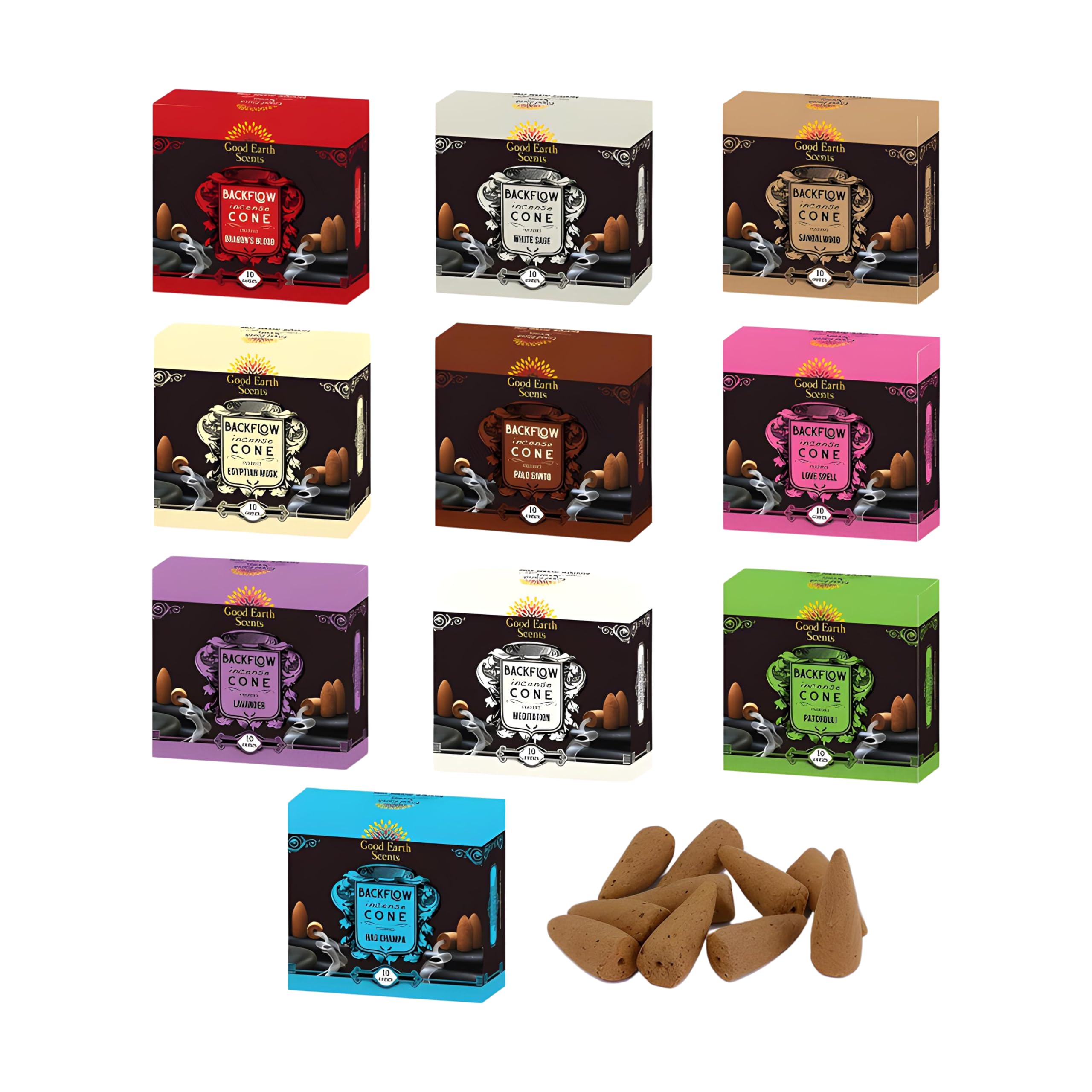 Soul Sticks Backflow Incense Cones