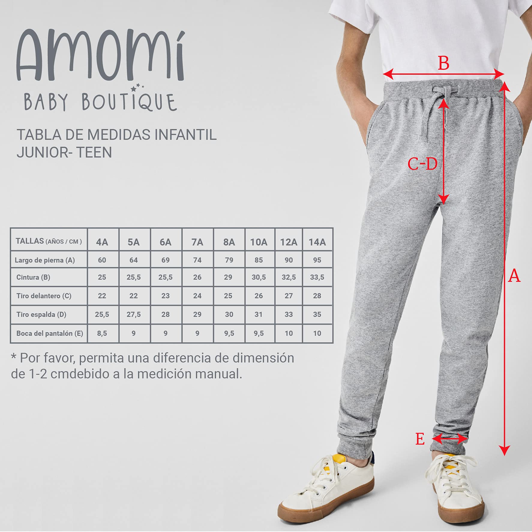 Pantalón Deportivo Niño Algodón Chándal Rizo Pantalones Largos Jogging Térmico Elástico Suave Cómodo Resistente Invierno Colección Escolar Casual Tallas 4 5 6 7 8 10 12 14 Años