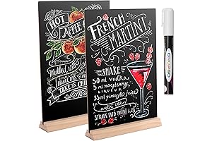 8 x12 Inch Table Top Chalkboard Easel