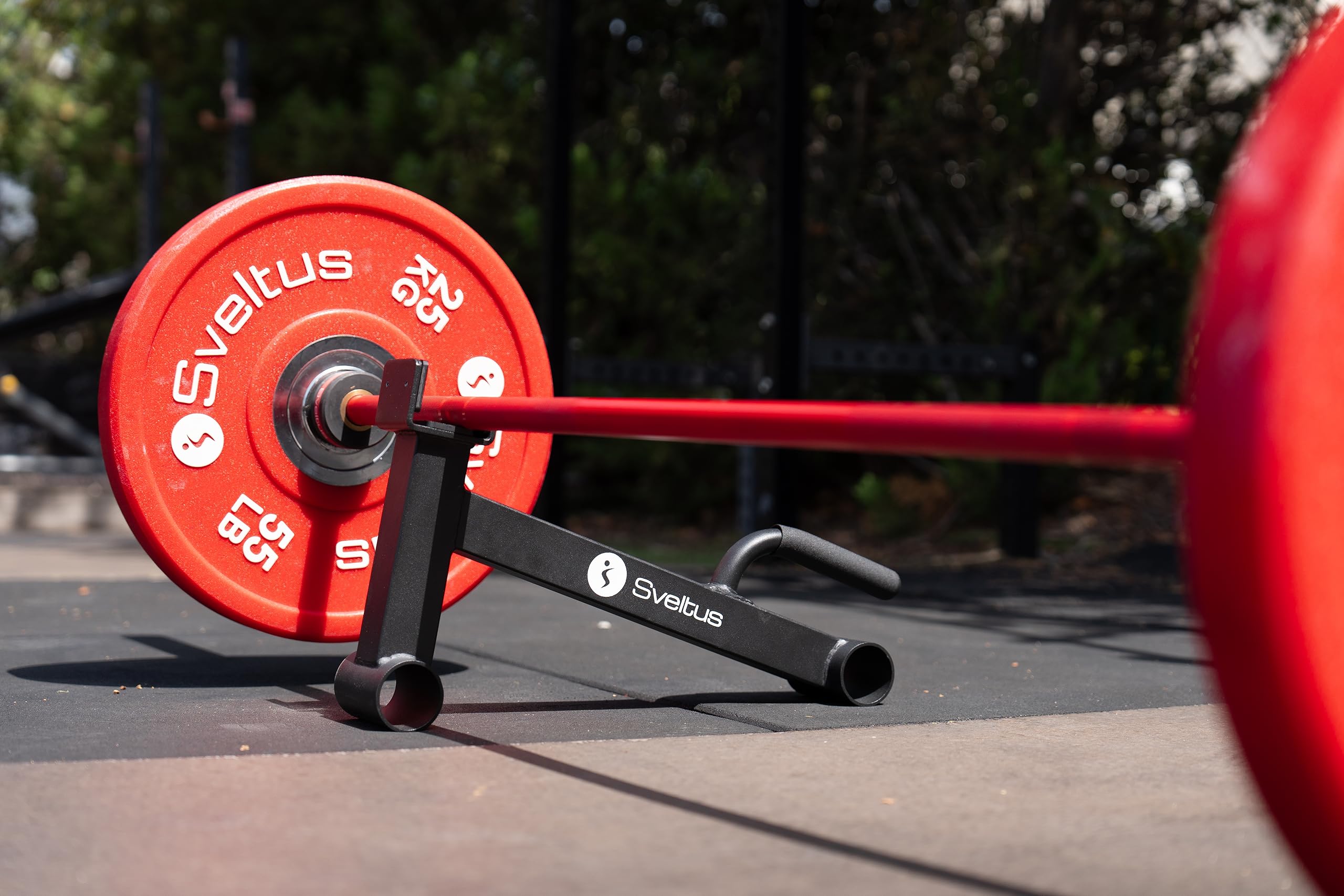 Sveltus Deadlift Podnośnik dla dorosłych Unisex, czarny, pojedynczy