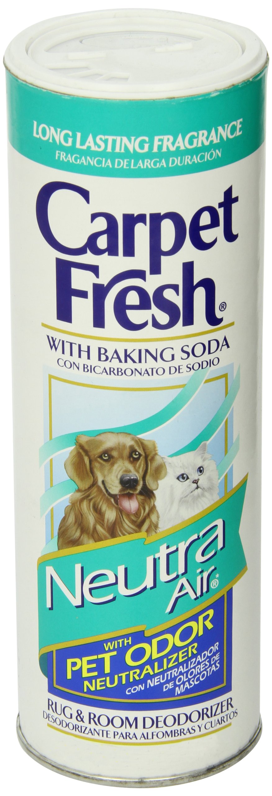 Carpet Fresh 279141 Rug and Room Deodorizer with Baking Soda 14 oz. Neutra Air for Pets Fragrance
