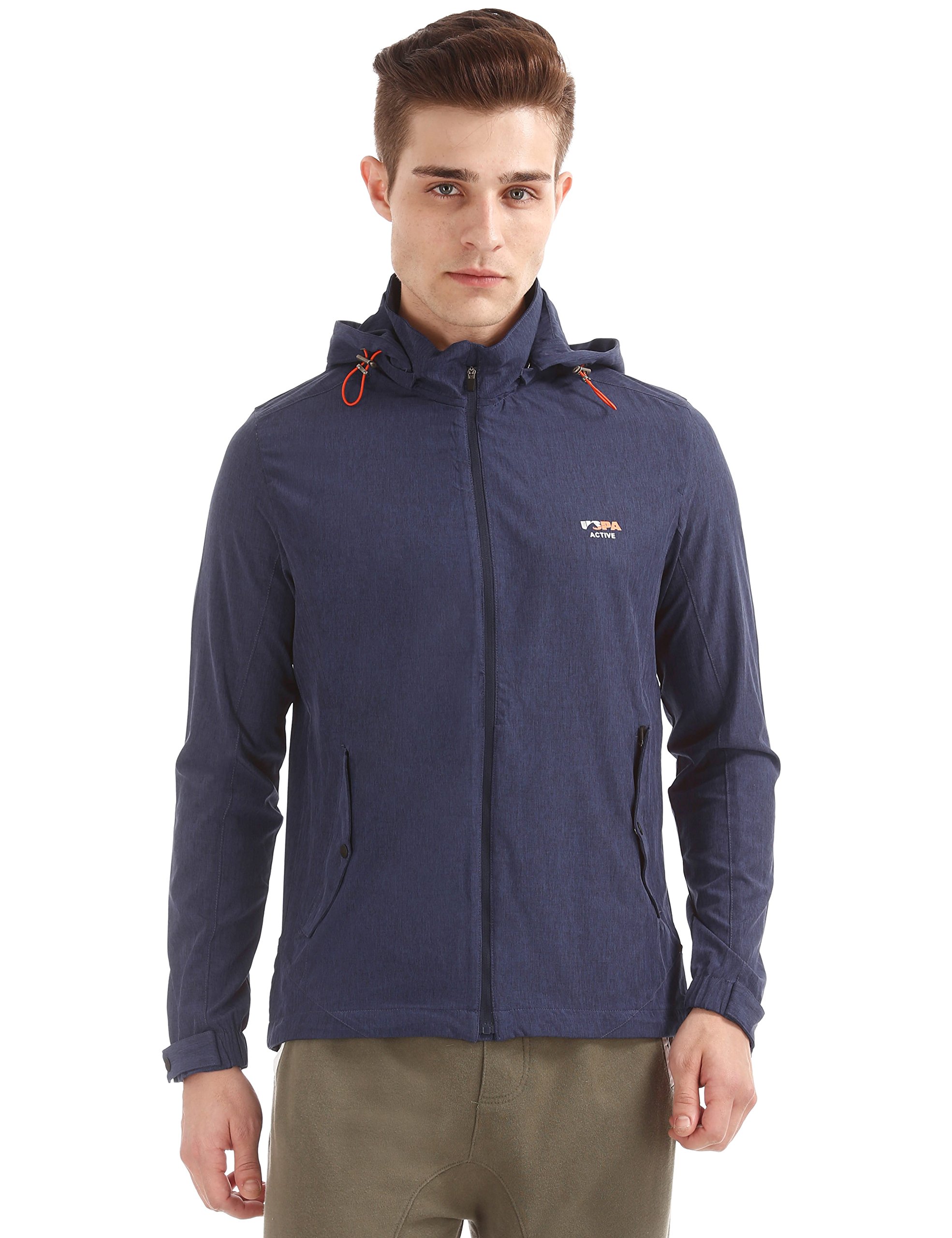 u.s. polo assn. Blended Men's Hooded Neck Casual Regular Fit Sweat Shirt(_8907538517876_Blue Mel_XL_), X Large-picture-49