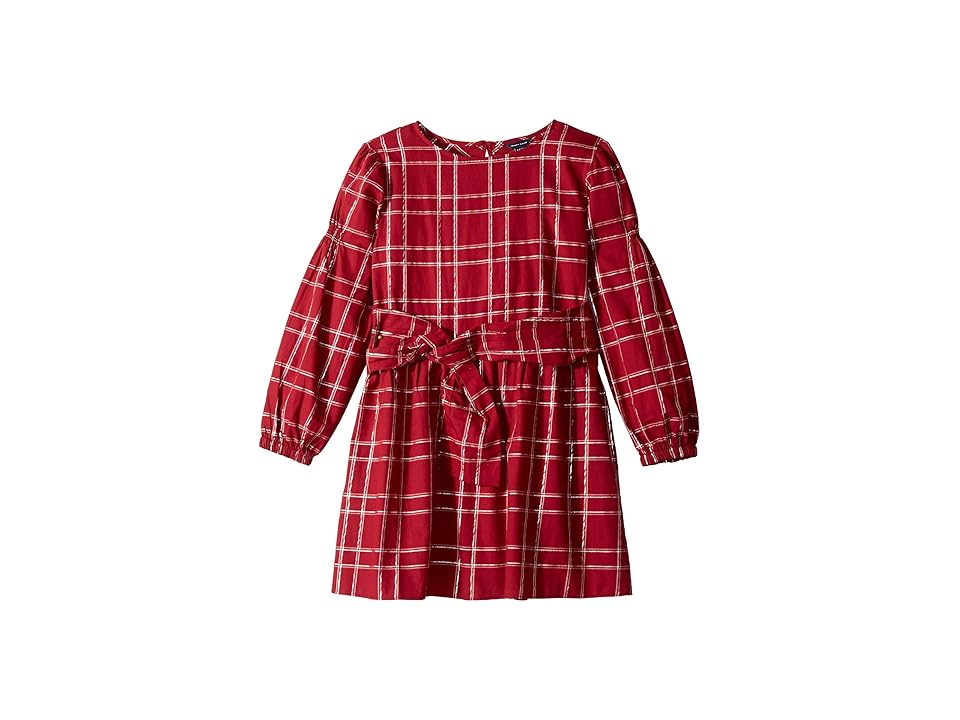 

Tommy Hilfiger Kids Plaid Dress (Big Kids) (Rhubarb) Girl's Dress