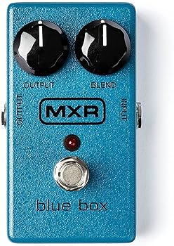 ギター MXR blue box M-103KYO Octave Fuzz Amazon.com: MXR M103 Blue Box Octave Fuzz Bundle with 9-volt