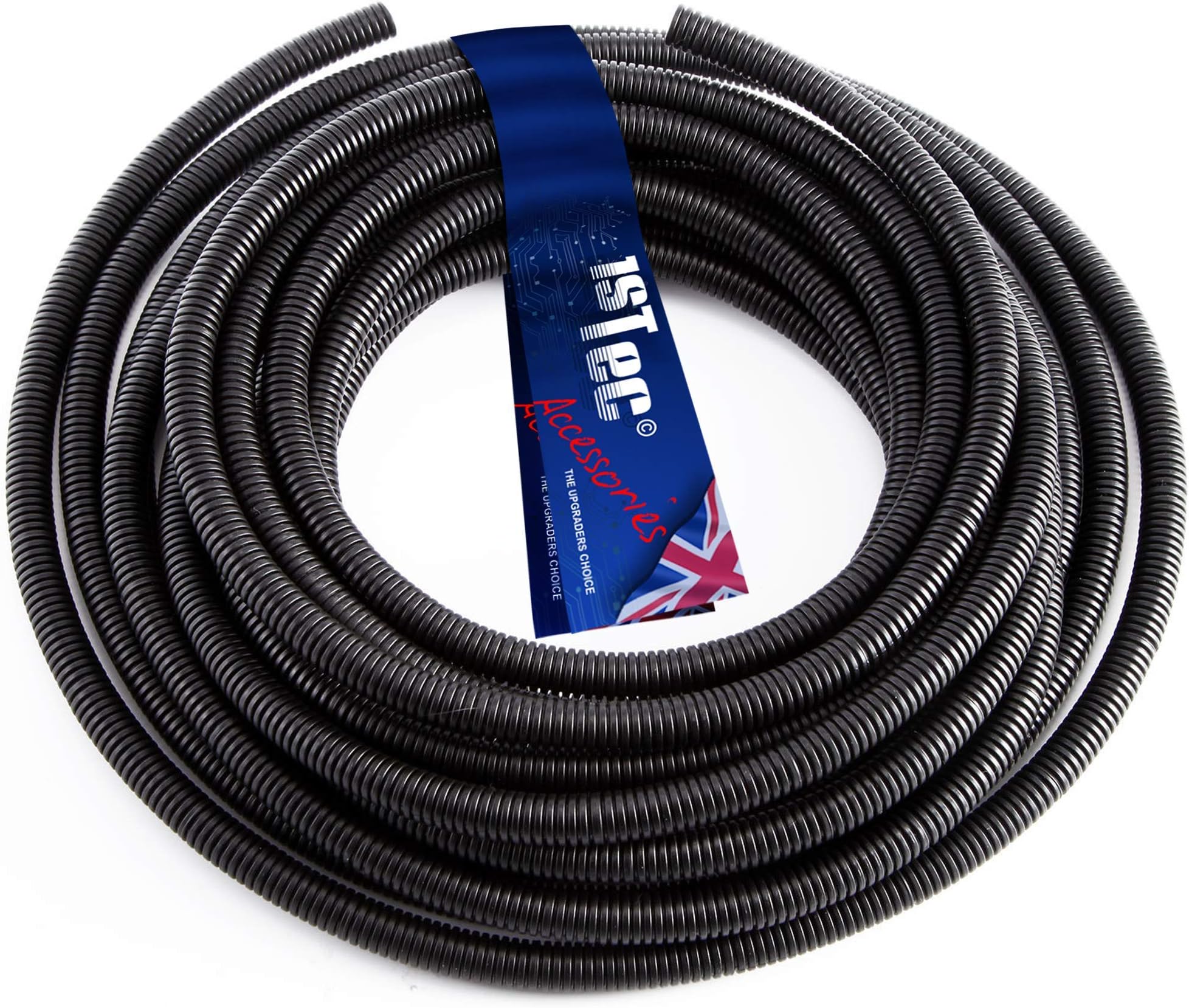 3m 20mm External 14mm Internal Underground Cable Conduit Ducting Hose Pipe Channel for TV Coax, Electric Wire, Garden Lights, Fish Pond Low Voltage Pumps, Power Socket Lead Burial 3 Metre