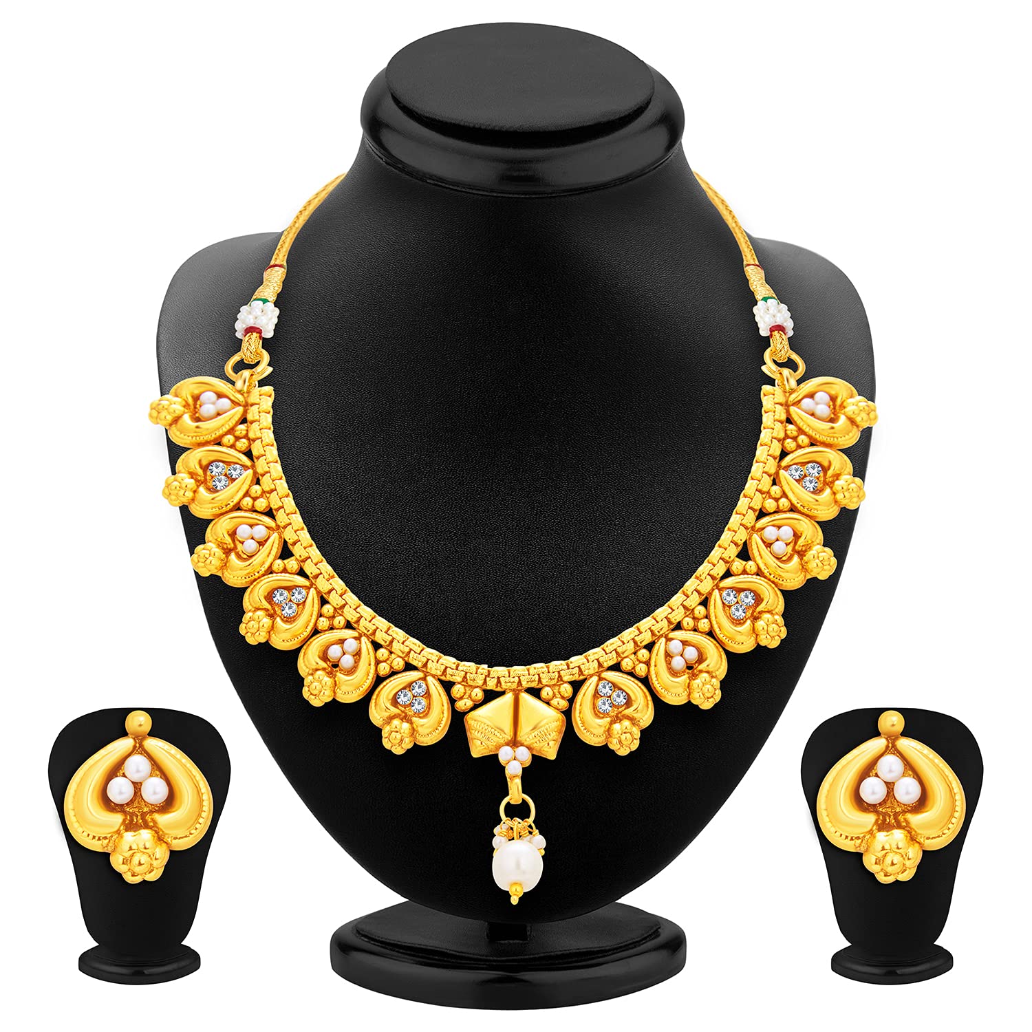 Elegant Plated Necklace Set For Women