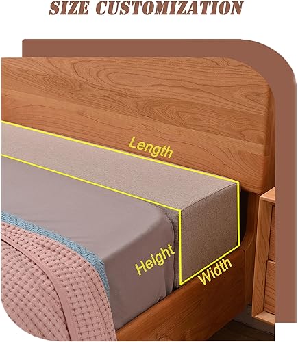 Miniatura 5 de Relleno de espacio para cama, tamaño personalizado, puente de cama, cierre de costura, relleno de cabecero, almohadilla de apoyo para reposabrazos