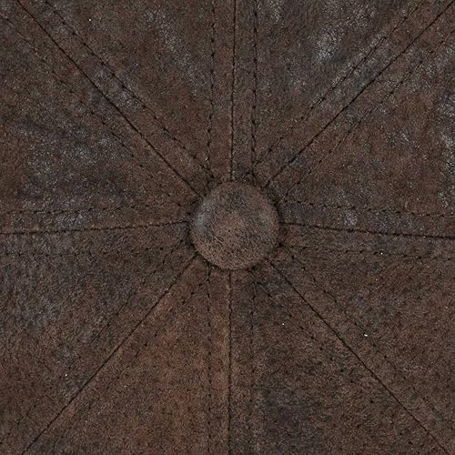 Miniatura 6 de Stetson Hatteras Piel De Cerdo Gorra De Cuero Hombres