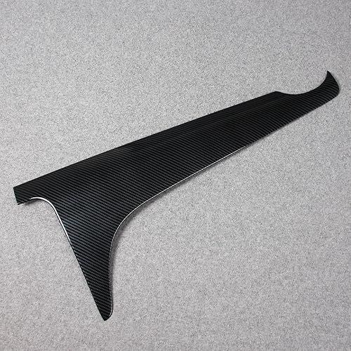 Miniatura 4 de Para Mercedes-Benz 2022 2023 Clase C C300 C200 C220d AMG Interior Consola central delantera tablero moldura moldura patrón de fibra de carbono