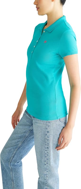 AEROPOSTALE Women's Aero Solid A87 Polo Aero Solid A87 Polo (Pack of 6)