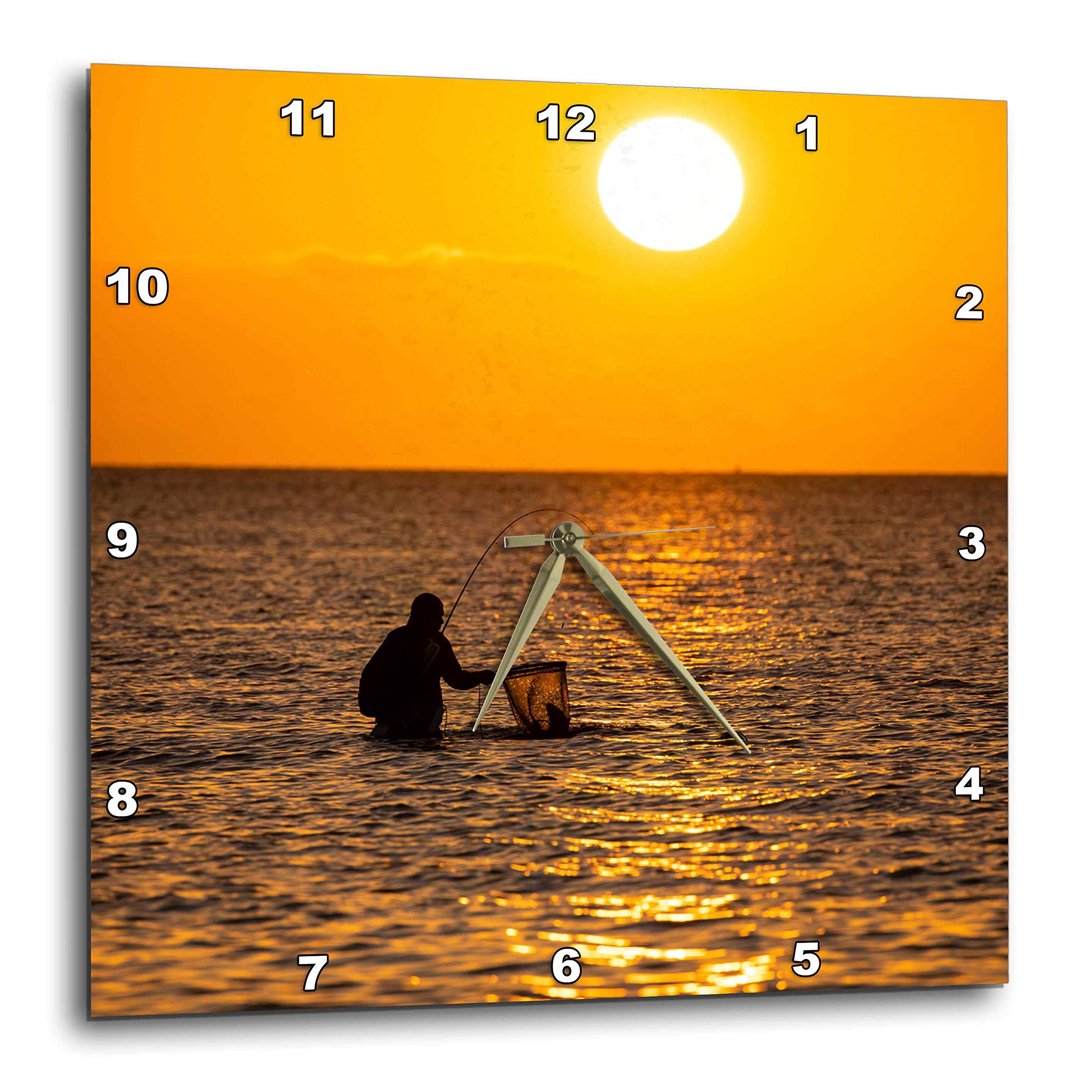 Horloge murale silencieuse Laguna Madre pour éliminer le tic-tac