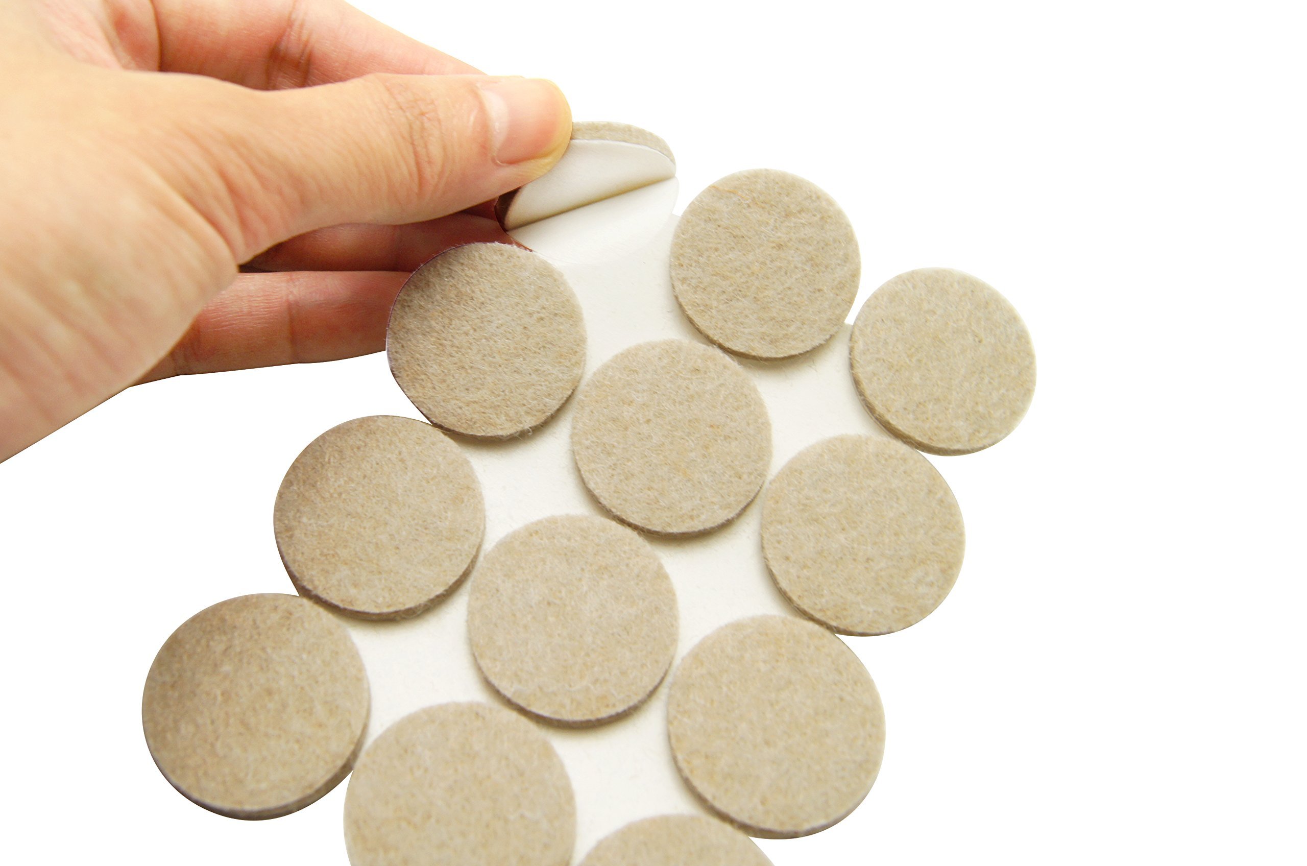 Hynec Premium Furniture Felt Pads for Furniture feet Medium Set 7