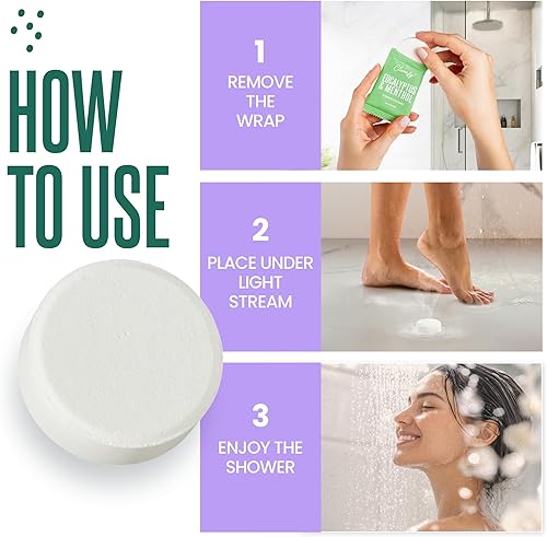 Miniatura 5 de Cleverfy - Vaporizadores de aromaterapia para la ducha, paquete variado de 6 bombas de baño para la ducha con aceites esenciales Vaporizador